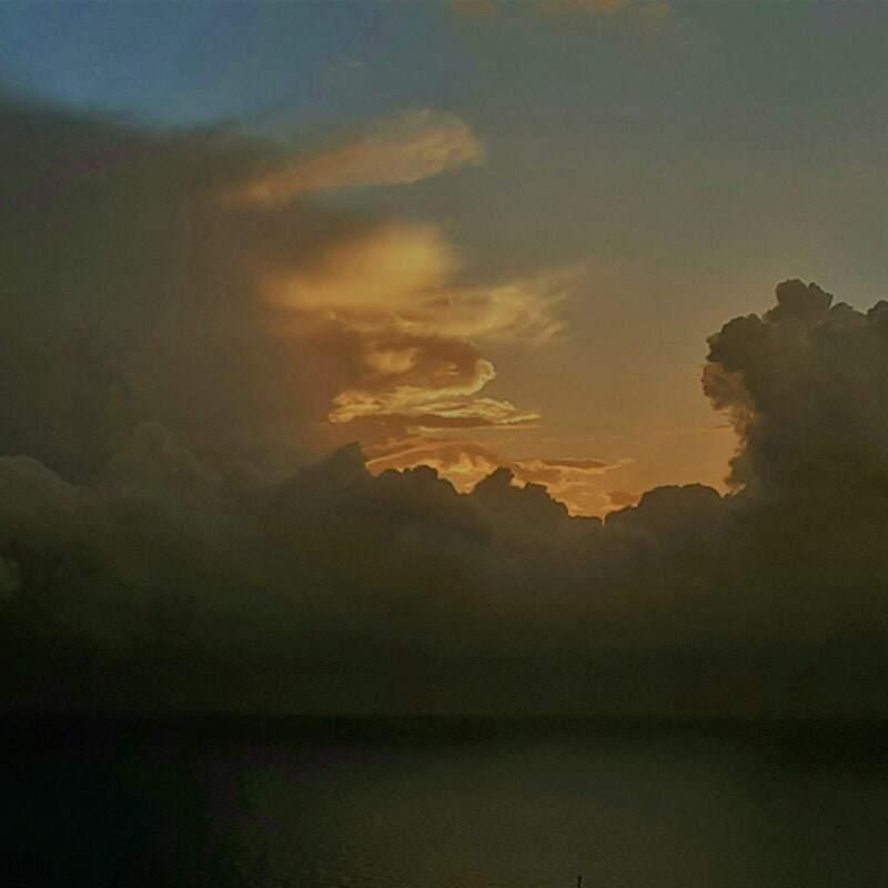Il temporale a Pantelleria